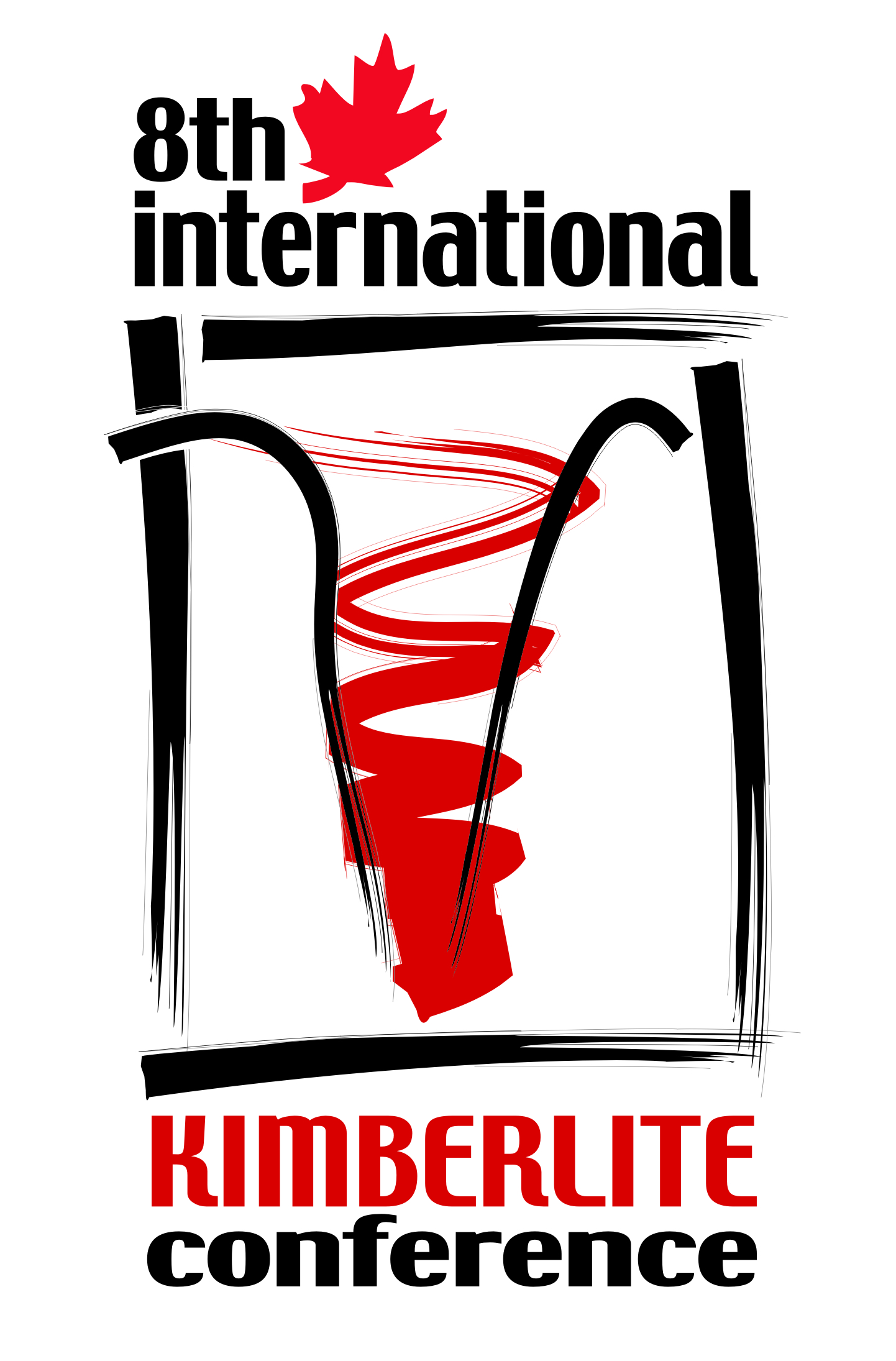 Logo: 8th International Kimberlite Conference